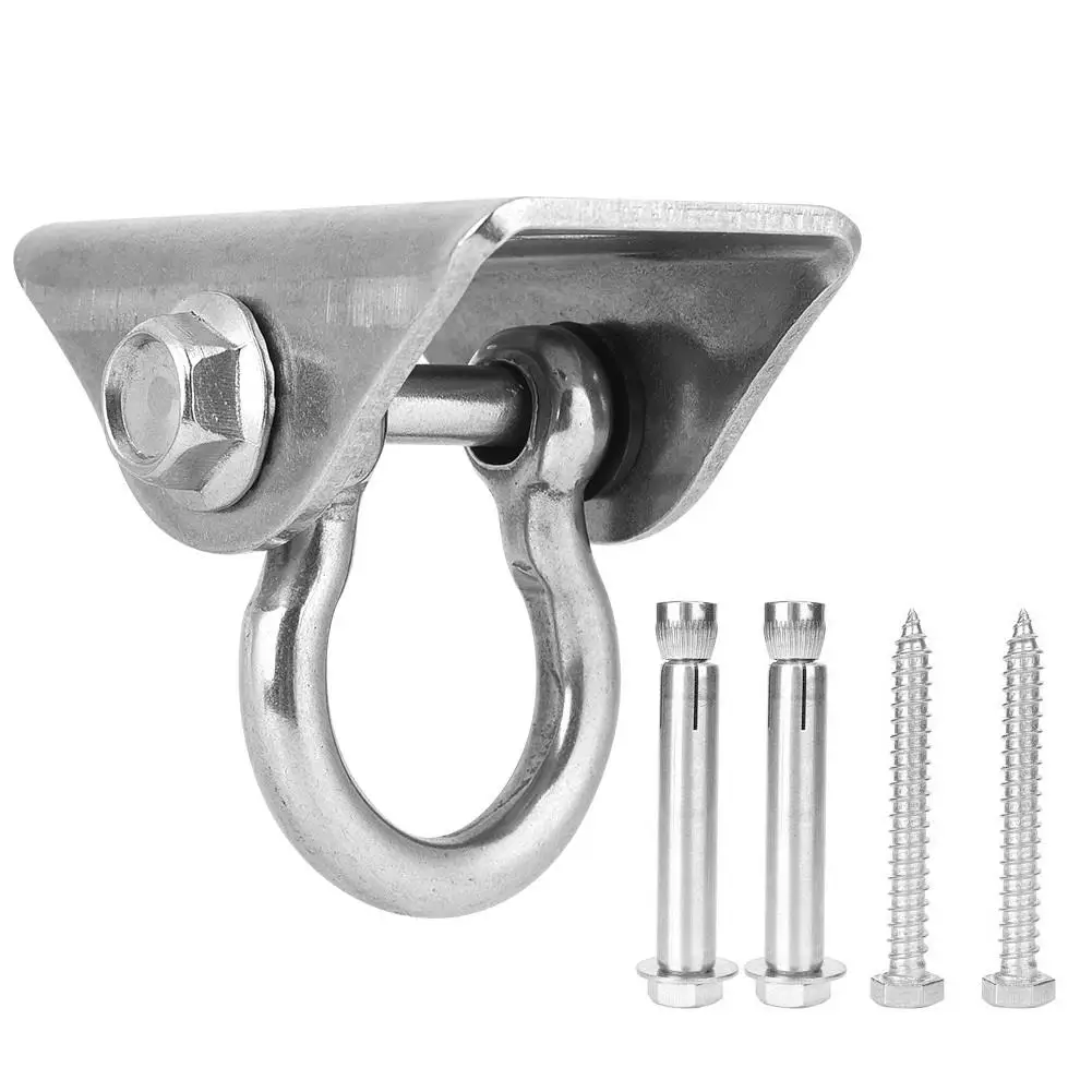 

Stainless Steel Hammock Ceiling Hook Anchor - Suspension Bracket for Aerial Yoga, for gym Training & Sex Swing