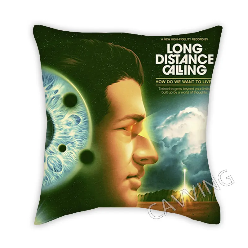 Long-Distance-Calling  3D Print  Polyester Decorative Pillowcases Throw Pillow Cover Square Zipper Cases Fans Gifts Home Decor