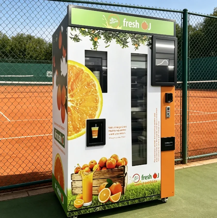 Remote Monitorable 24H Unmanned High Profit Fresh Orange Juice Vending Machine