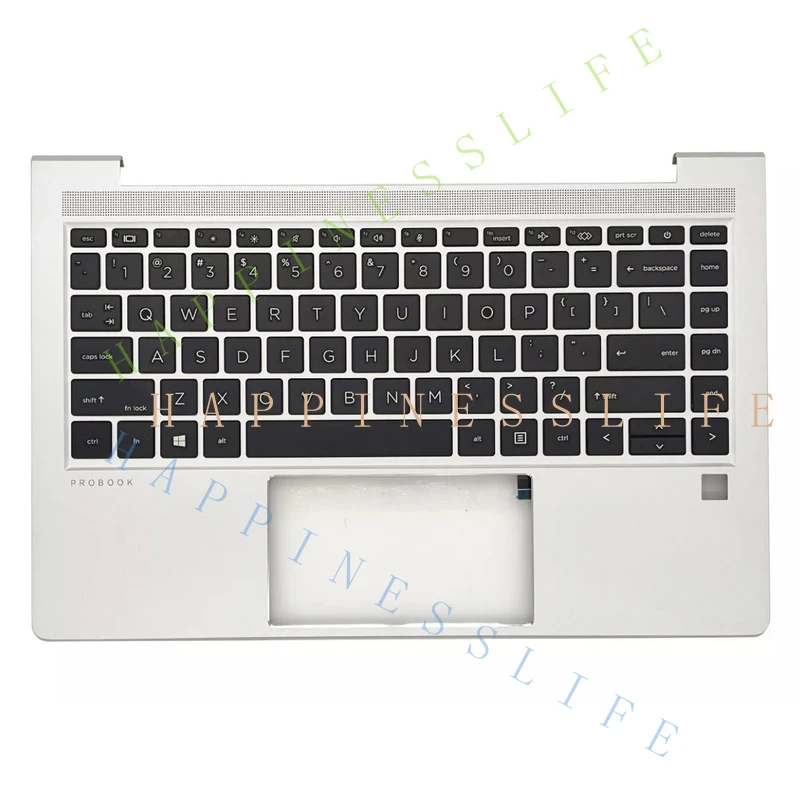Y... New Palmrest Upper Case US No Backlit Keyboard For HP ProBook 440 G10 N42406-001
