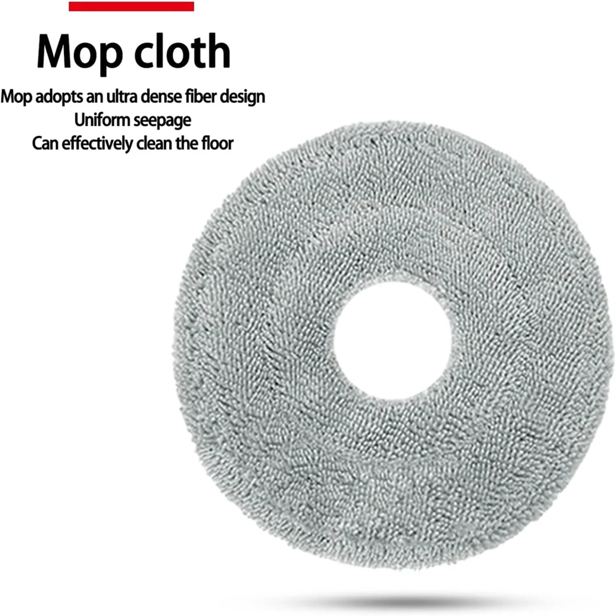 Per Xiaomi Robot Aspirapolvere S20+ / S10 Plus / B108GL / B105 / B108CN B113CN Parti per aspirapolvere Filtro Spazzola laterale principale Mop Pad