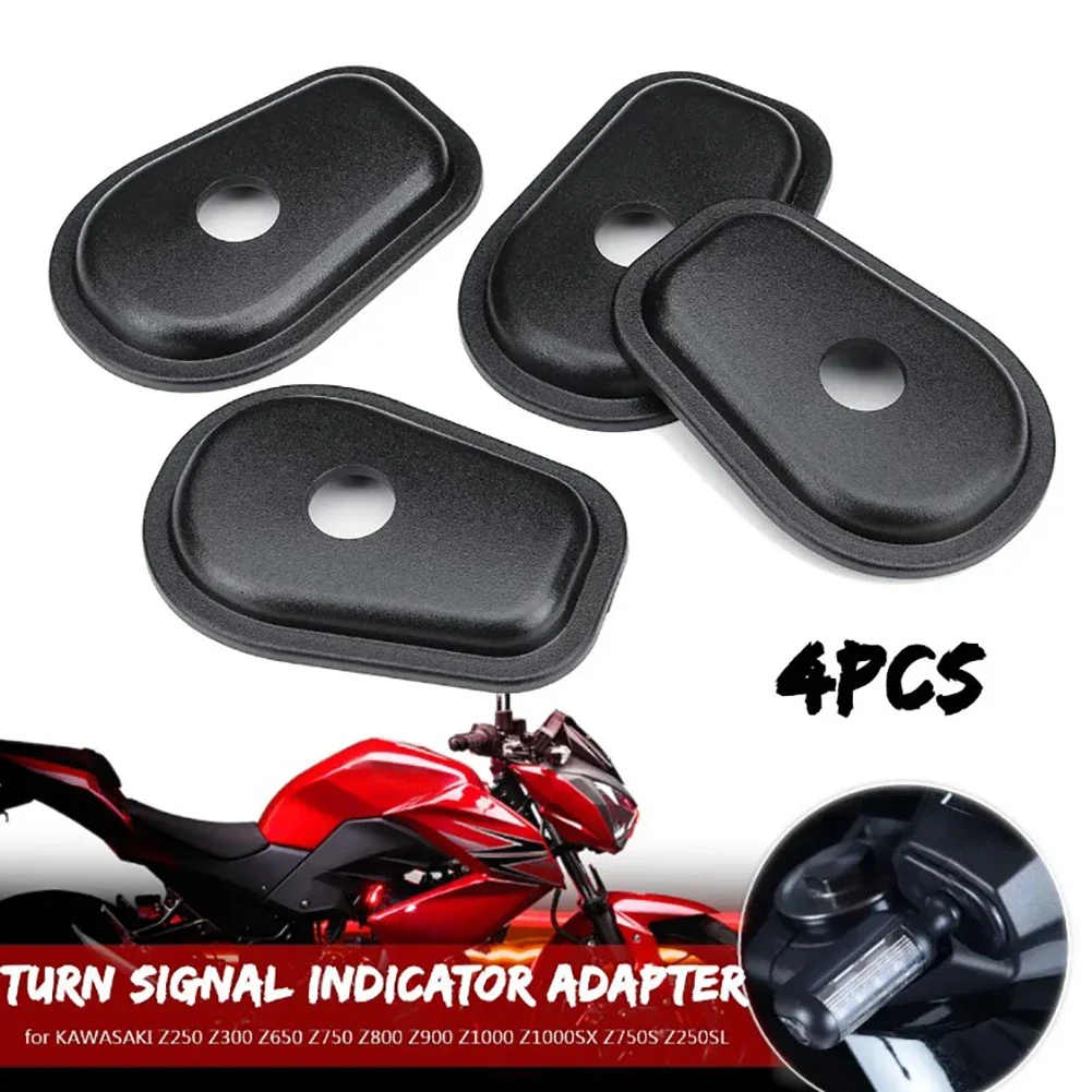 

4Pcs Dirt Pit Bike Modified Turn Signal Lights Adapter Spacers For Kawasaki Z250 Z300 Z650 Z750 Z800 Z900 Z Parts