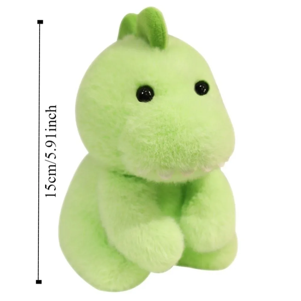 Creatieve PP-katoen Dinosaurus Fluffy Collection Desktop Buddy Mouse Paard Koe Knuffelkussen Kinderdag