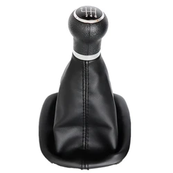 For VW Passat B5 1997 1998 1999 2000 2001 2002 2003 2004 2005 Car-tyling  6 Speed Gear Stick Shift Knob With Leather Boot