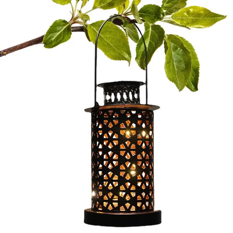 

Hang Candle Lantern Holder LED Hang Lanterns Decorative Holder Portable Decorative Lantern Candle Holder For Kitchen Garden