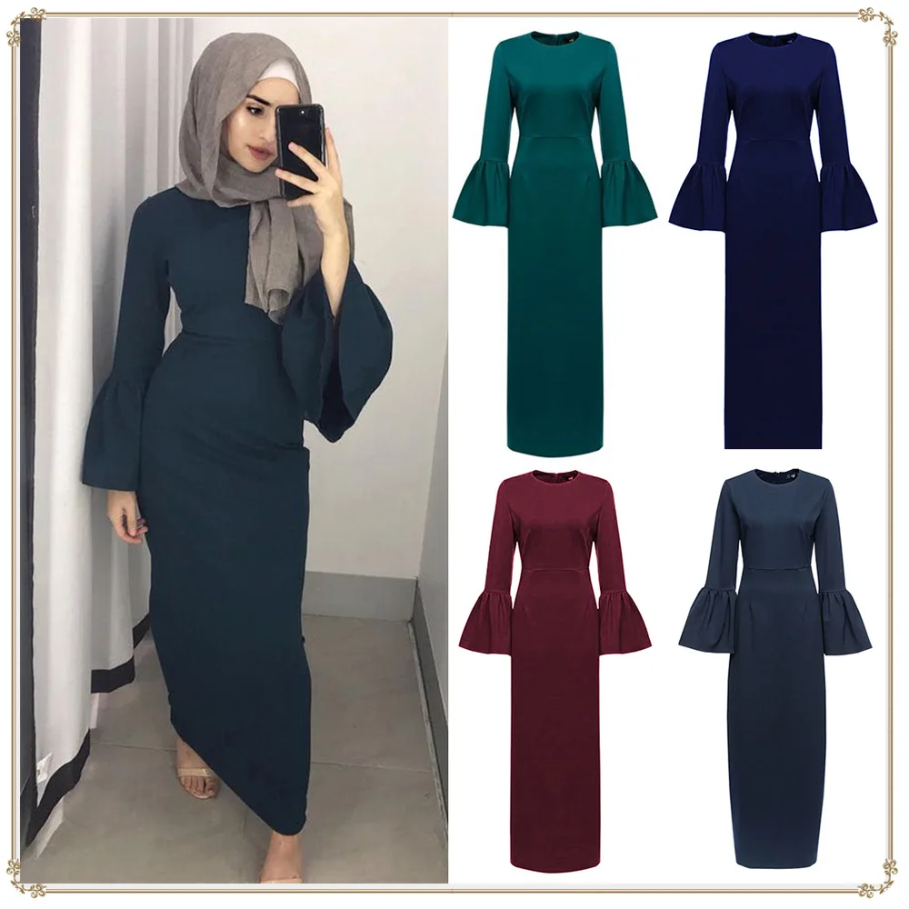 Fashion Muslim Kimono Abaya Cardigan Ramadan Dresses for Women Dubai Turkey Eid Islamic Loose Comfortable Womens Dress