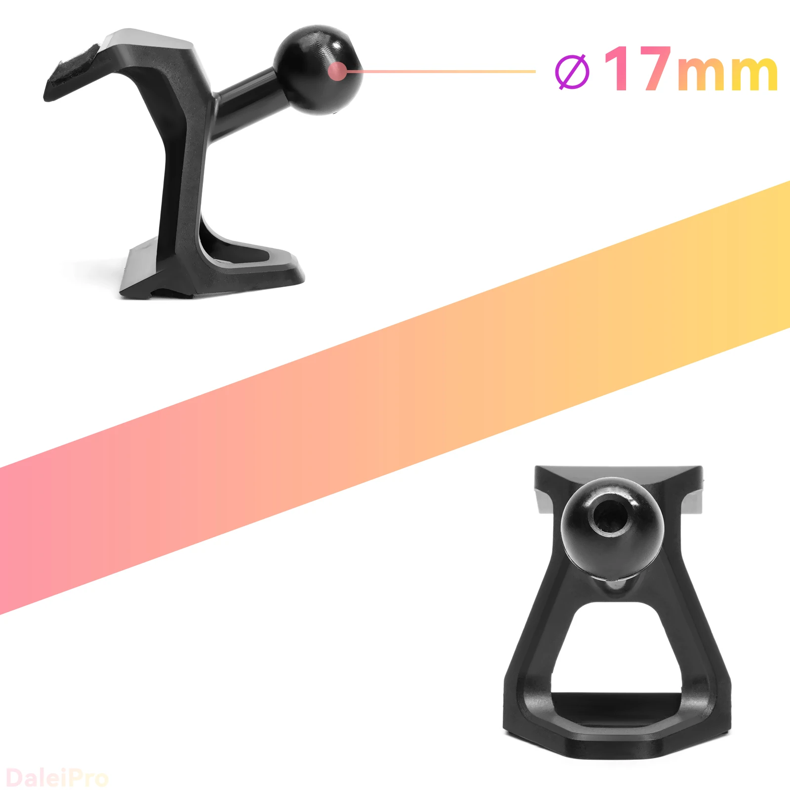 Maßgefertigte Magnetische Handyhalterung mit Luftstromkühlung für Audi A4 B9 2017-2024 2025, 360° Drehbar ° Schwenkbare Armaturenbrett-Halterungsbasis – Detail 2