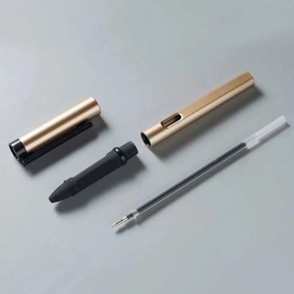 High Quality 0.5MM Black Ink Gel Pen Quick Drying Smooth Writing Neutral Pen Correct Posture Writing Signature Pen Gift