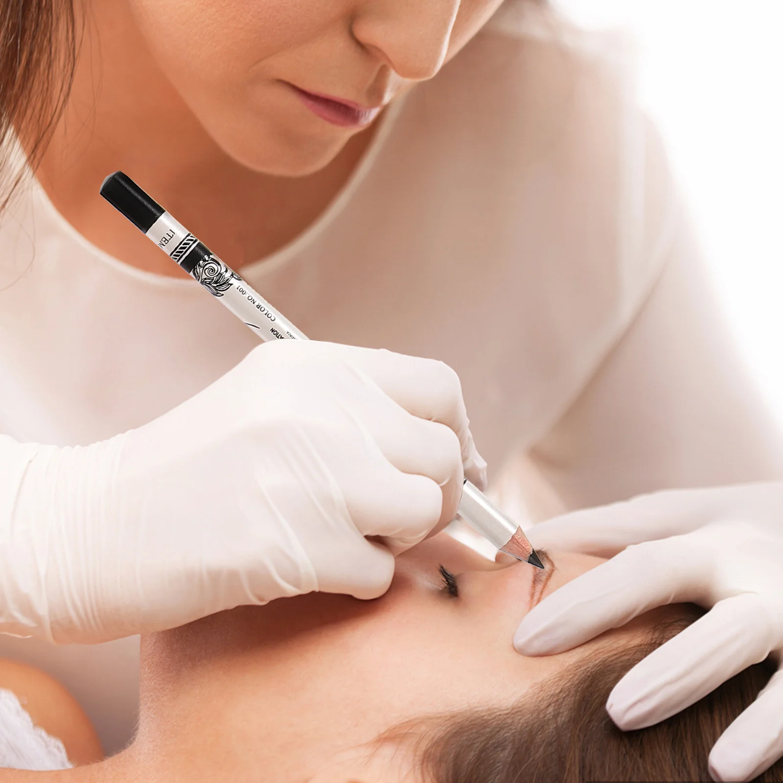 Stylo Eyeliner 3 en 1, 12 pièces, ensemble de crayons de maquillage imperméables et durables pour les yeux, les lèvres et les sourcils, Kit de couleurs vibrantes