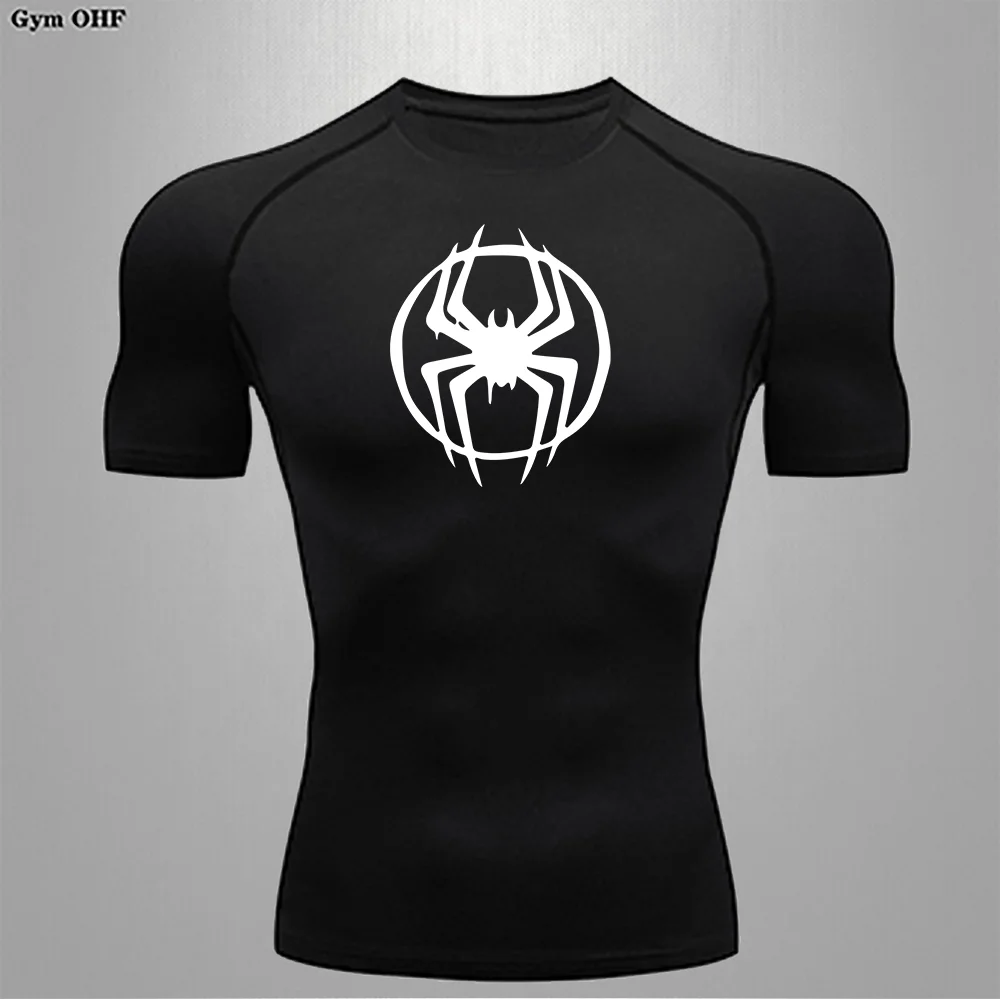 Compression Shirt Men Gym Running T Shirt Quick Dry Breathable Fitness Sport Shirts Sportswear Training Sports Tights Rashguard image 6