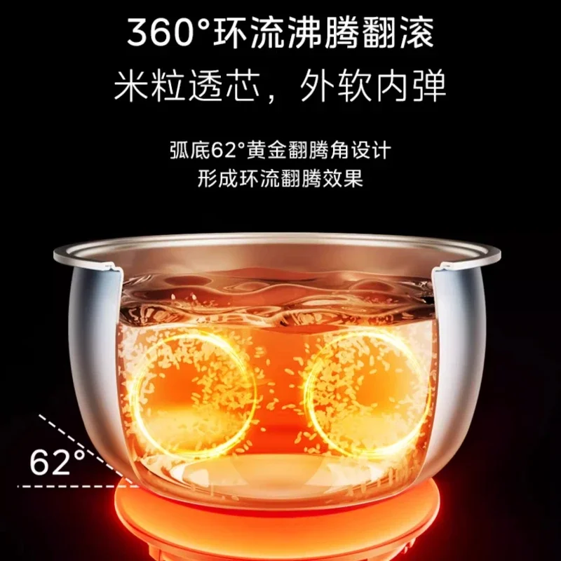 Midea multi-functional rice cooker 5L household antibacterial non-stick inner tank fast cooking 2-10 people NEW rice cooker 220V