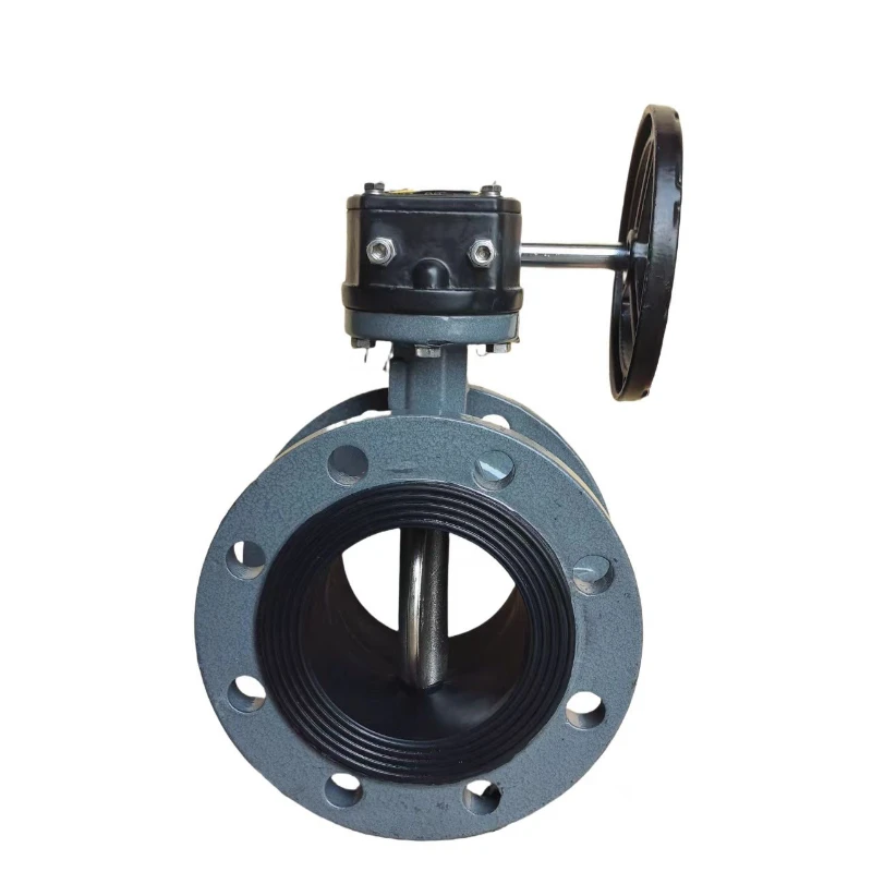

Cast Steel Flanged Butterfly Valve D341X-10C Turbine Soft Seal Industrial Midline Rubber Ductile Ink