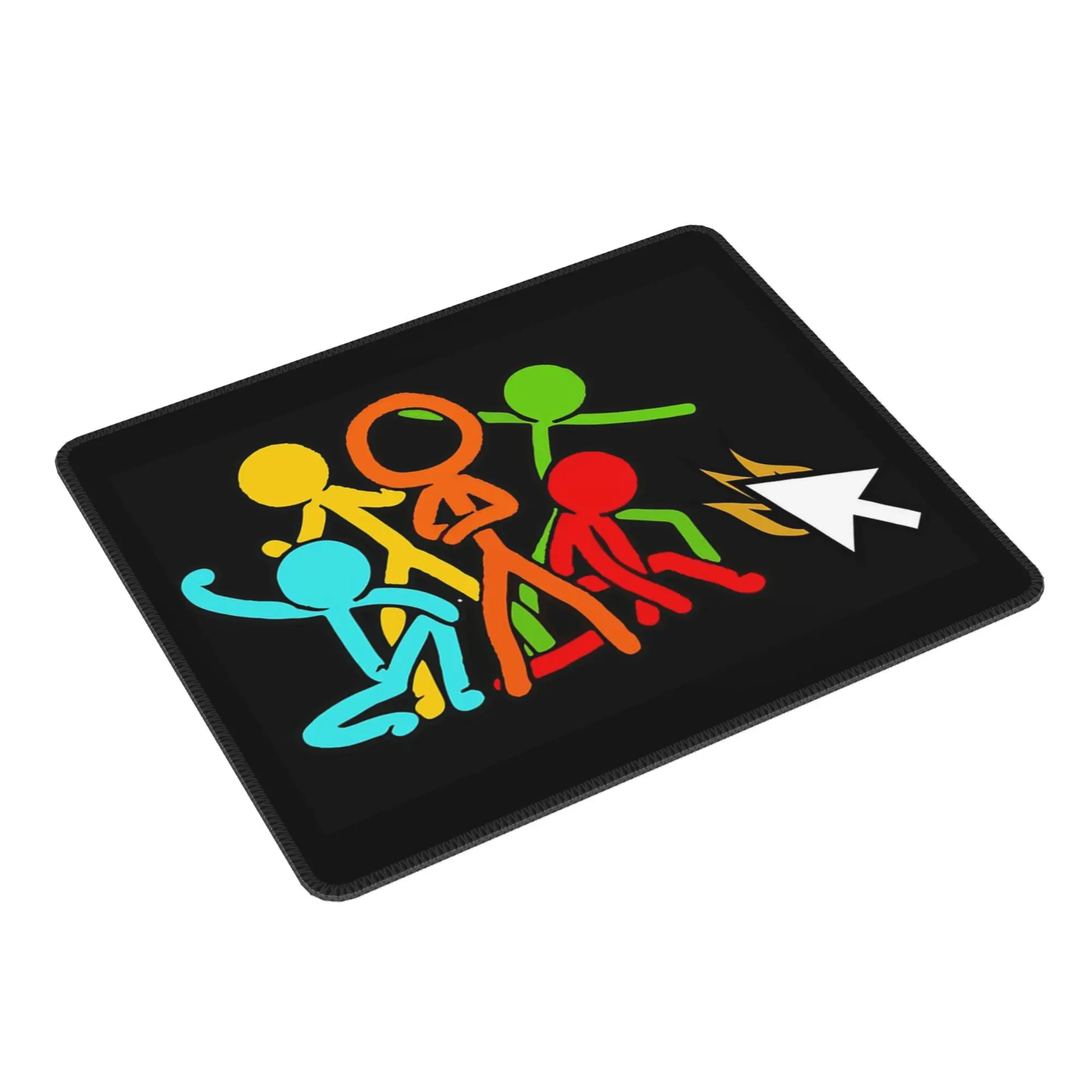 

Five Stick Figures Alan Becker Gaming Mouse Pad Computer Keyboard Mouse Mat Gaming PC Laptop Desk Mat Office Table Mats