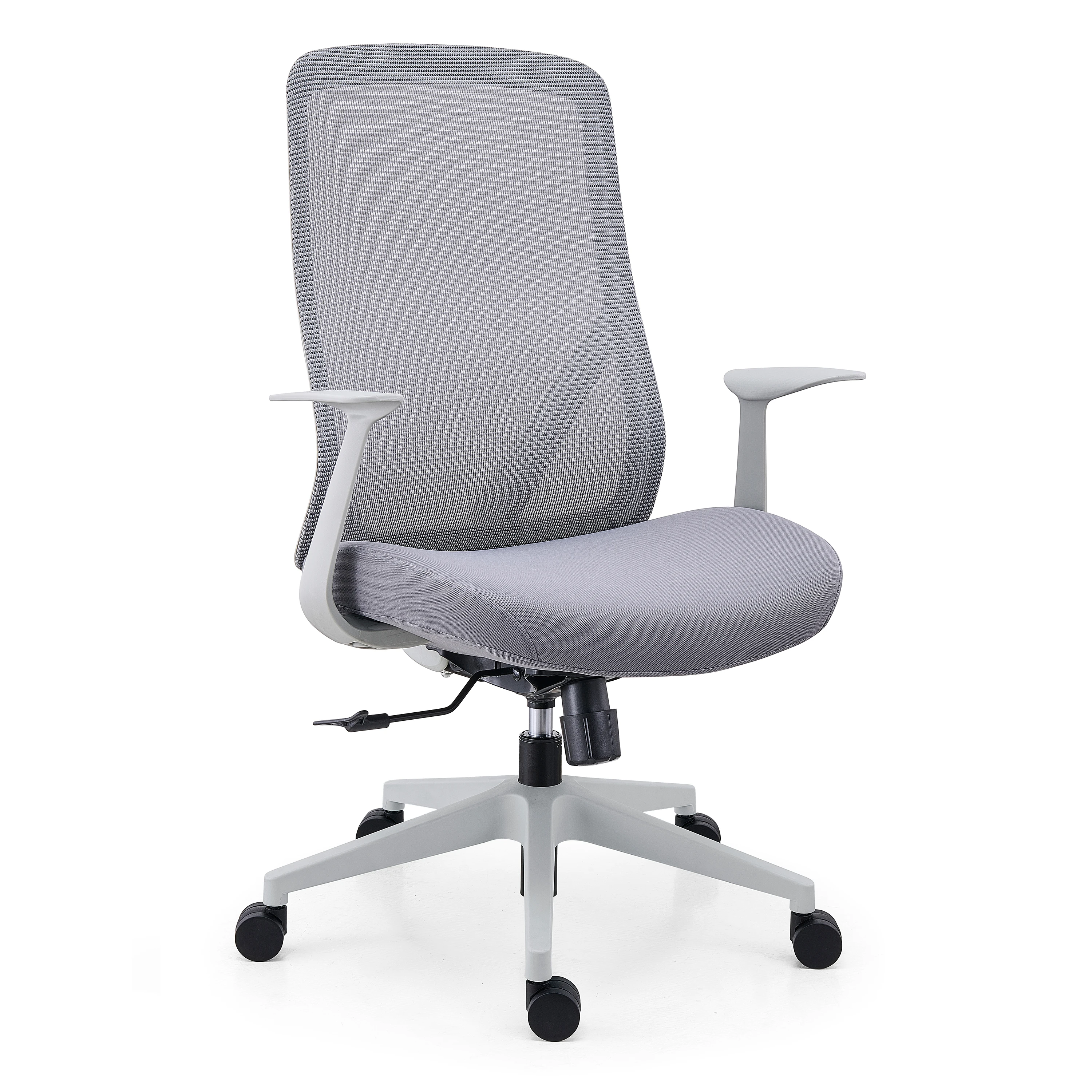 

#￥Stylish Mid-Back Mesh Executive Office Chair with Breathable Mesh Fabric Stable Structure for Senior Management Daily Use