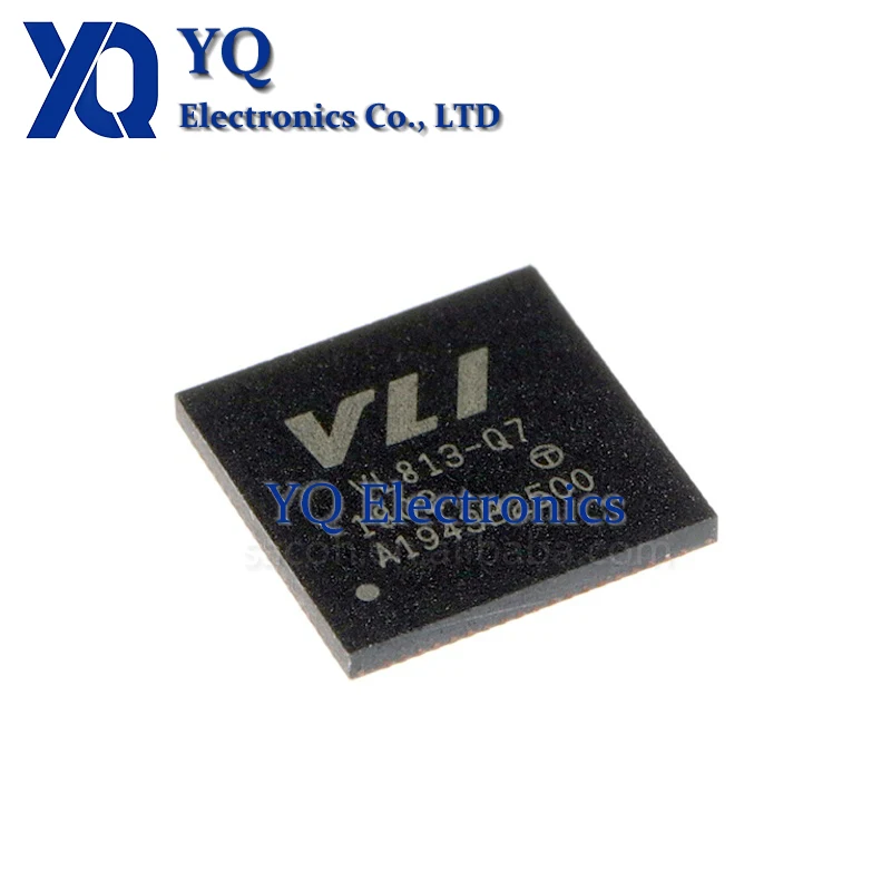 

5PCS/lot New OriginaI VL813-Q7 VL813 or VL812-Q7 or VL811-Q8P QFN-76 USB 3.0 Hub controller chip