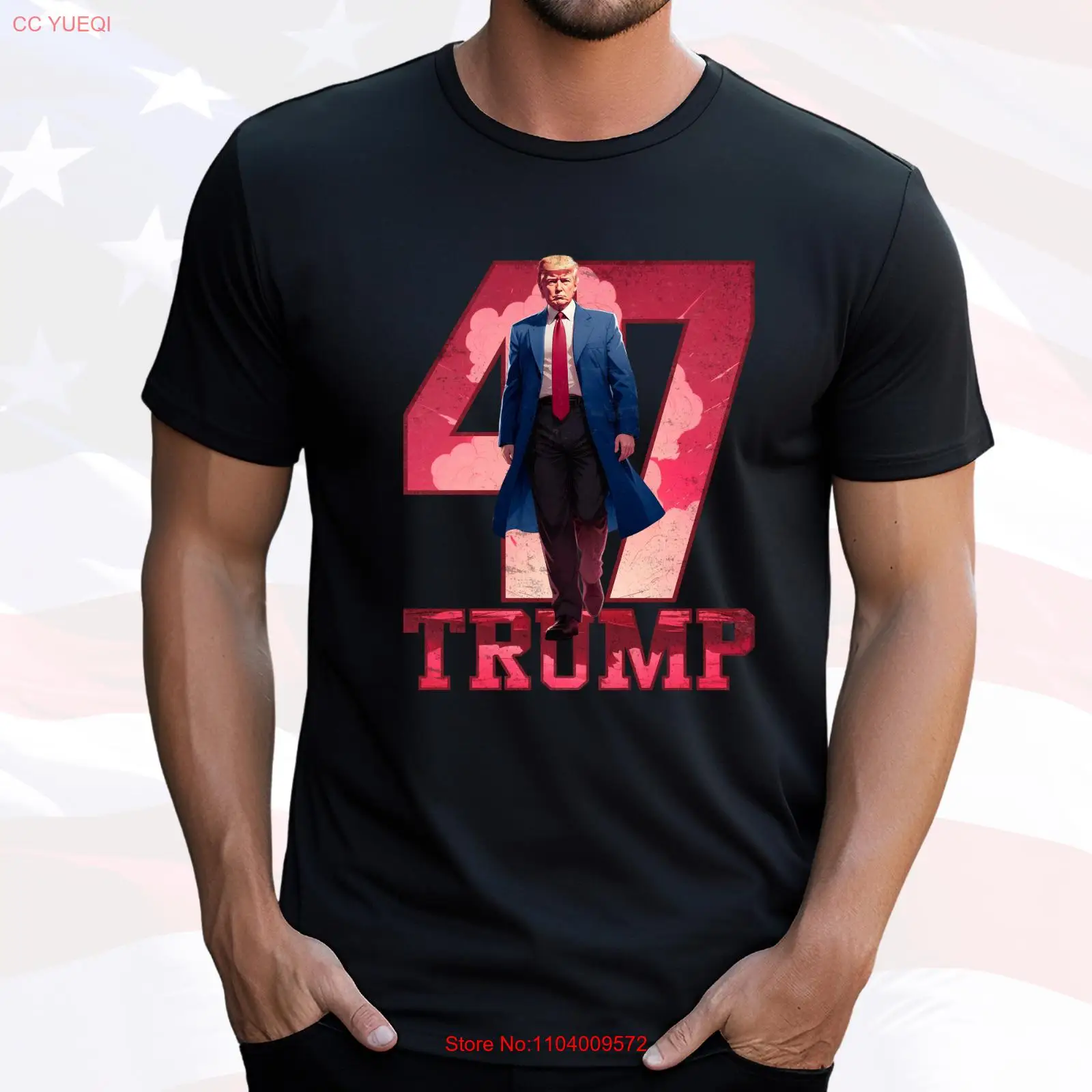 47 Trump T-shirt, Re Elec President Donald Trump 2024 Election T shirt, Unisex