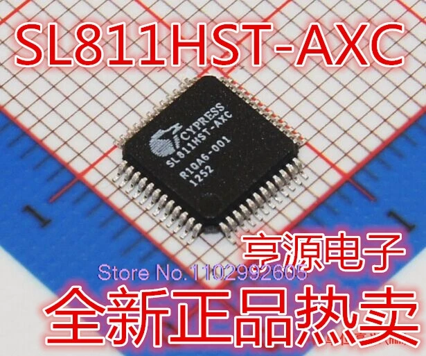 

(10 шт./лот) SL811HST-AXC SL811HST SL811 QFP48 USB