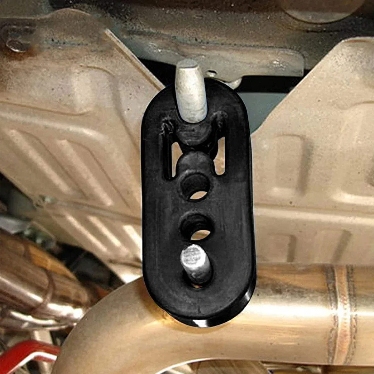 4 stücke Universal Auto auspuffrohr Halterungen Aufhänger Isolator polyurethan Aufhänger liner halterung 4 Löcher Schalldämpfer Aufhänger