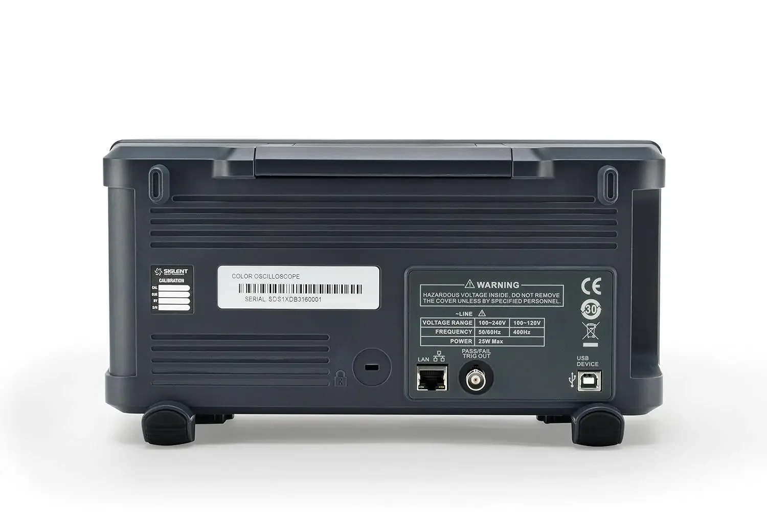 Siglent Technologies SDS1202X-E 200 mhz oscilloscopio digitale 2 canali, grigio