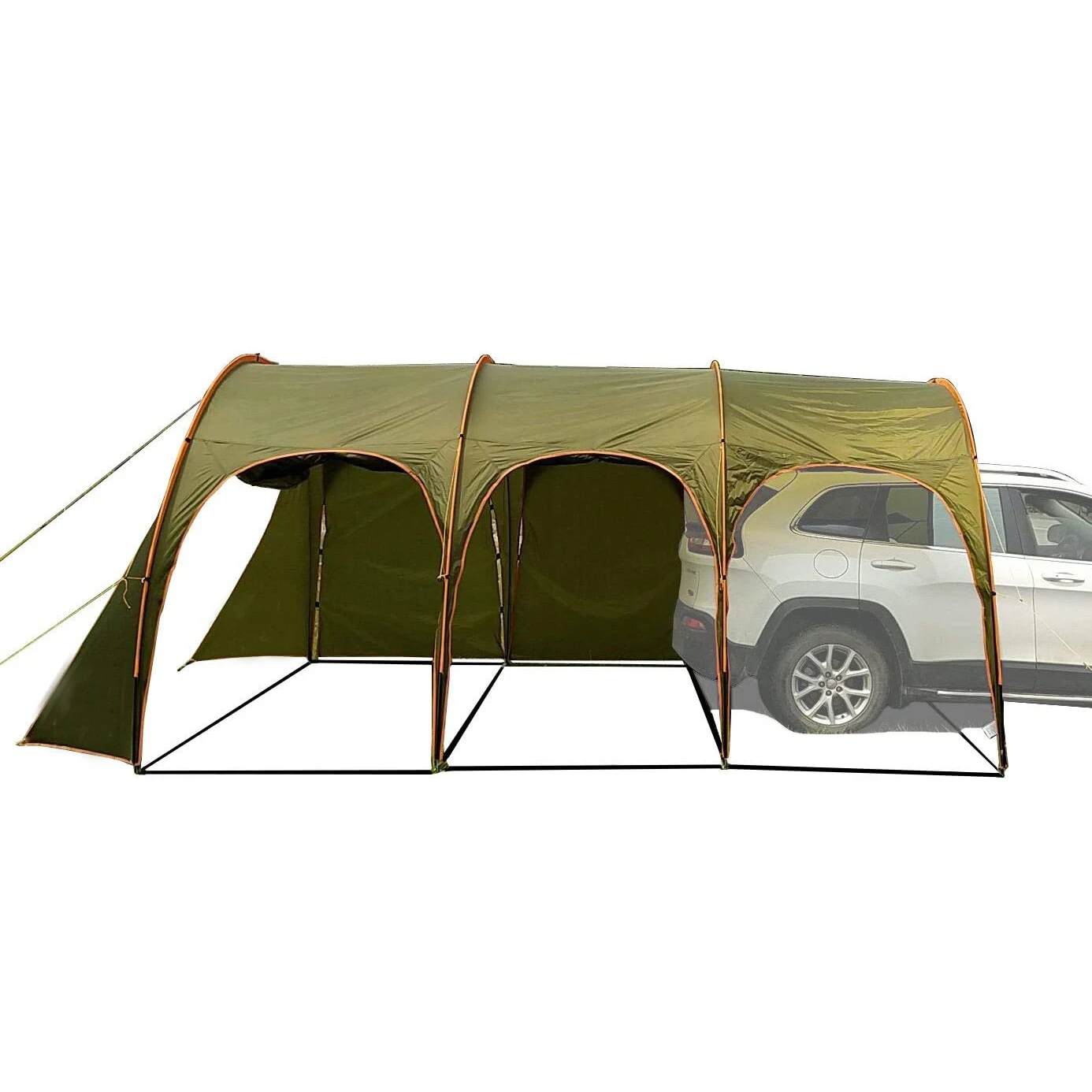 

Car Camping Shade Awning Canopy for 8-10 Person Family Party Tent Picnic,BBQ,Friends Gathering Waterproof Lightweight Easy Setup