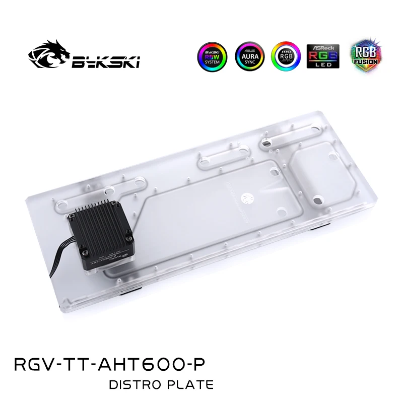 Bykski RGV-TT-AHT600-P Distro Plate for Thermaltake Premium AH T600 Chassis