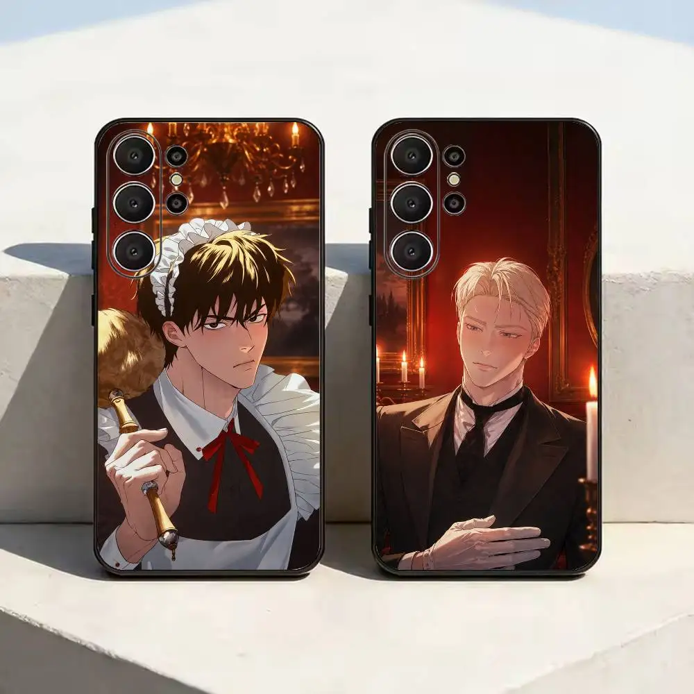 Comics codename-e anastasia  Black Soft Silicone Phone Case for Samsung Ultra S26, S24, S21, S22, S23, S30, Plus, Lite