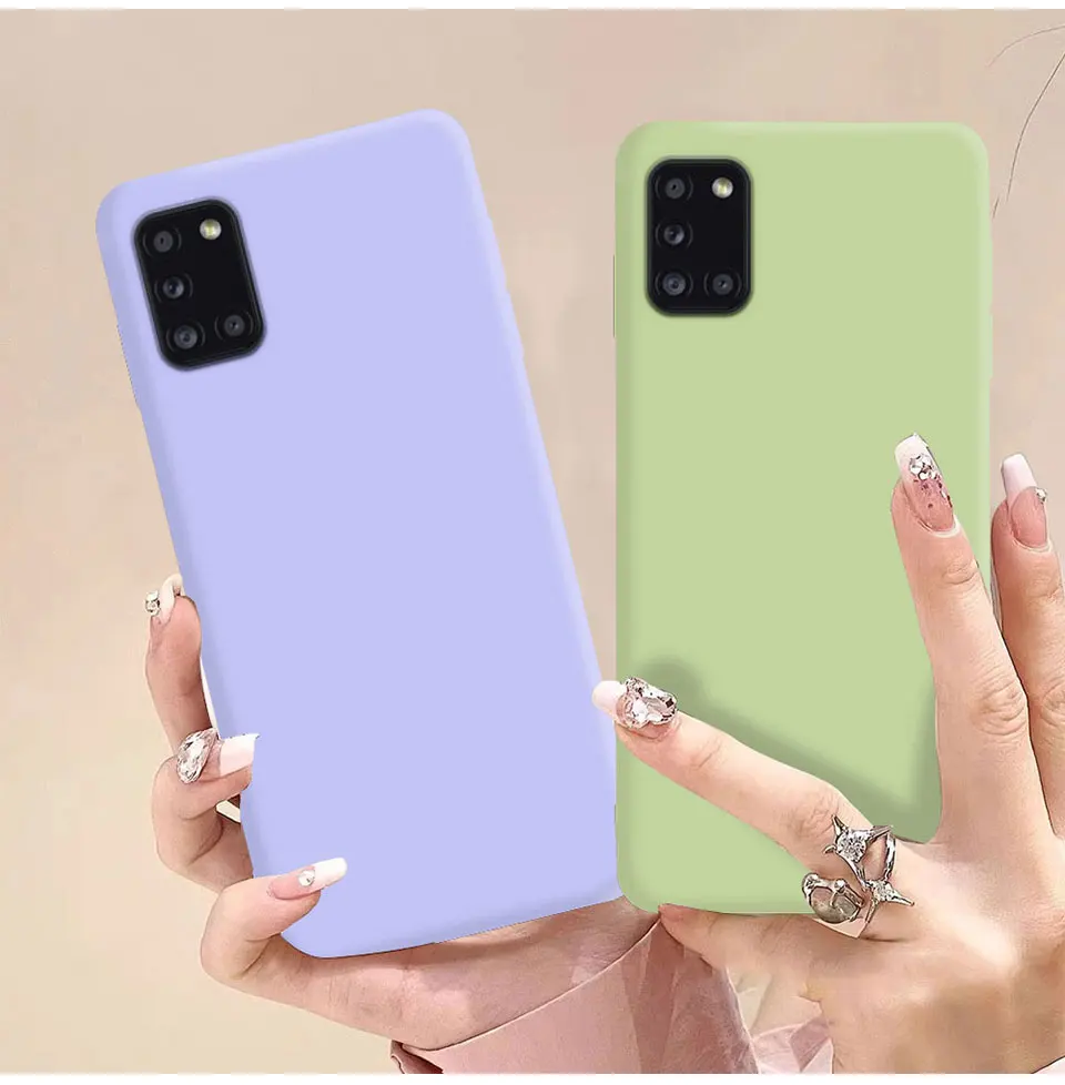 Flüssige Silikon-Handyhülle für Samsung Galaxy A31 A41 A51 A71 A11 A21S A12 A22 A32 A42 A52 A72 4G 5G Handyhülle – Detail 12
