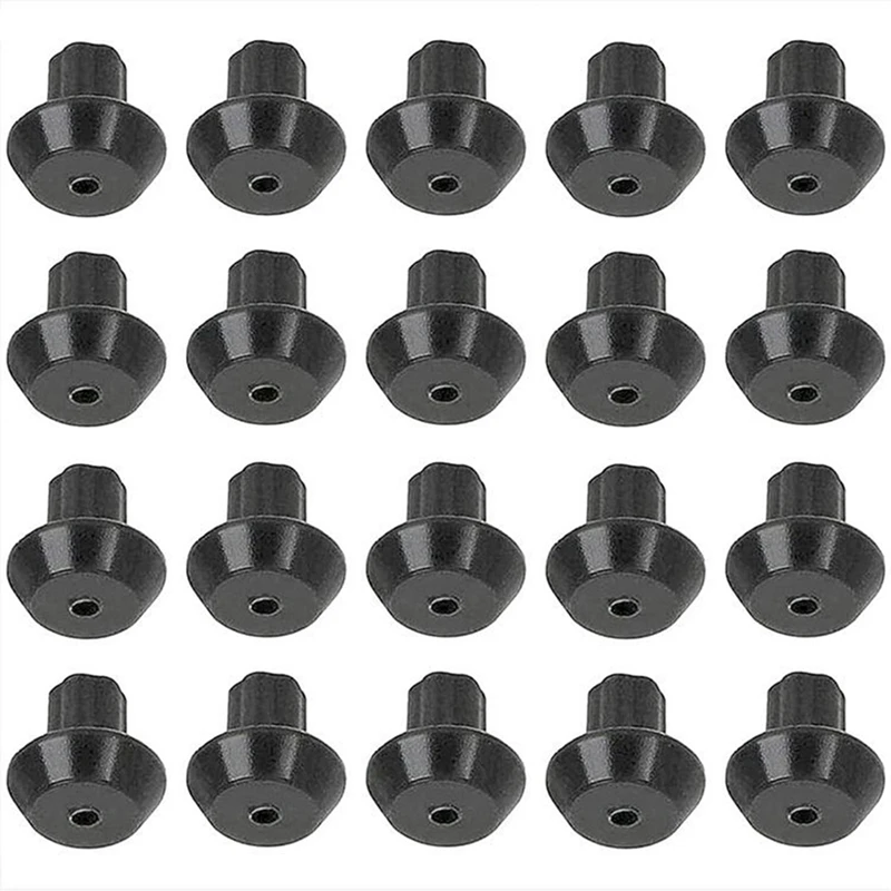 

48 Pcs Rubber Grate Feet Rubber Foot Replacements Compatible With GE WB2K101 Gas Range Burner Grate Replace WB02T10461