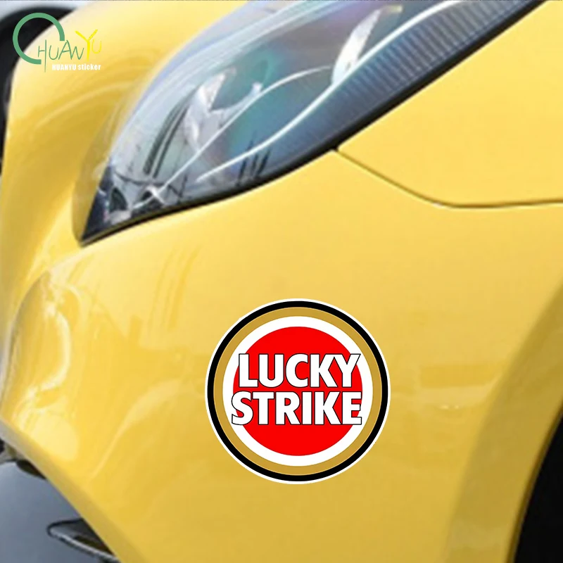 Creativo Lucky Strike Adesivo per auto Paraurti per moto Tronco Finestra per laptop Decalcomanie in vinile Decorazione per auto di alta qualità