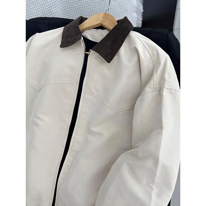 

Опорная бейсбольная куртка для мужчин, весенне-осеннее пальто для пилота Faion Cleanfit, полиэстер, свободная посадка, защита от морщин