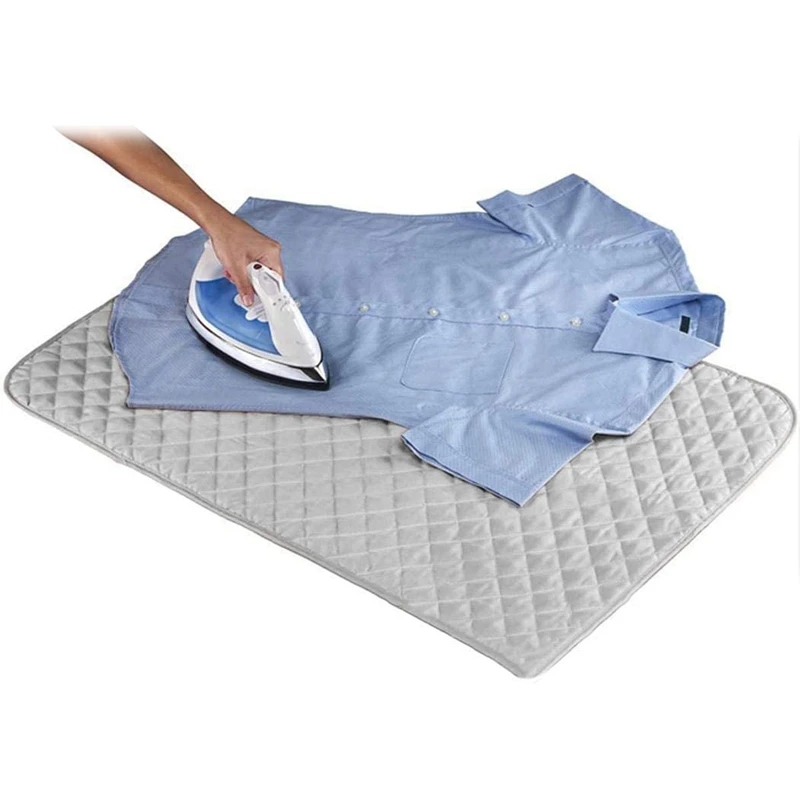 AT14 Thickened High Temperature Resistant Non-Slip Ironing Iron Pad Laundry Mat Ironing Boards Mat