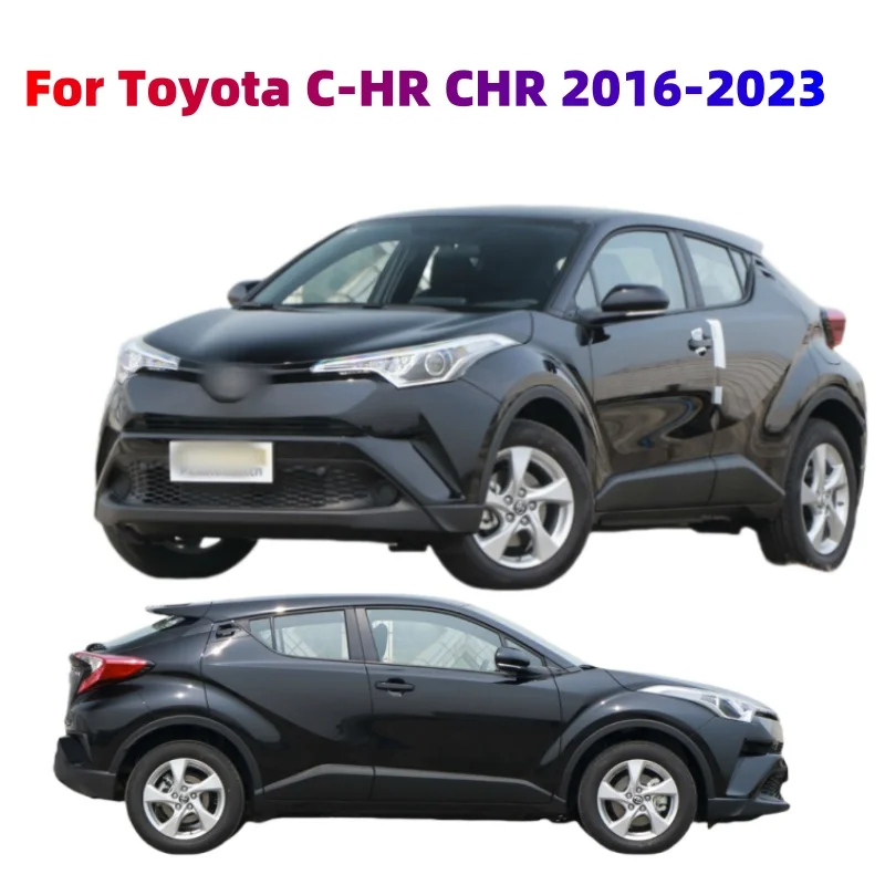 For Toyota CHR CH-R 2017-2022 Cars Styling Accessories Window Visors Rain Sun Guard Wind Deflector Weathershield Moulding Trim