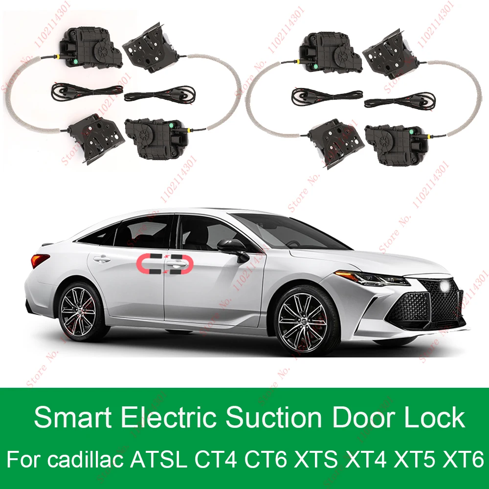 

Auto Electric Suction Door Lock for cadillac ATSL CT4 CT6 XTS XT4 XT5 XT6 Automatic Soft Close Door Super Silence Vehicle Door