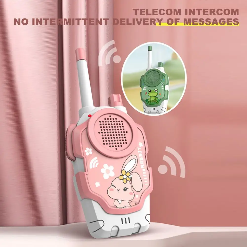 Kids Intercom Toy Durable Intercom Toy Long Range Kids Wireless Intercom Battery Operated Parent-child Interaction Toy for Boys