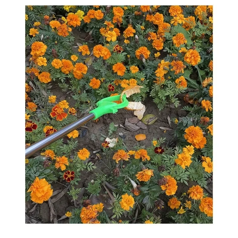 Pick Up Rubbish Pliers Grabber Extender Garbage Clip Sanitation Tool Claw Hand Plier Long Handle Beach Comb Household Hand Tools