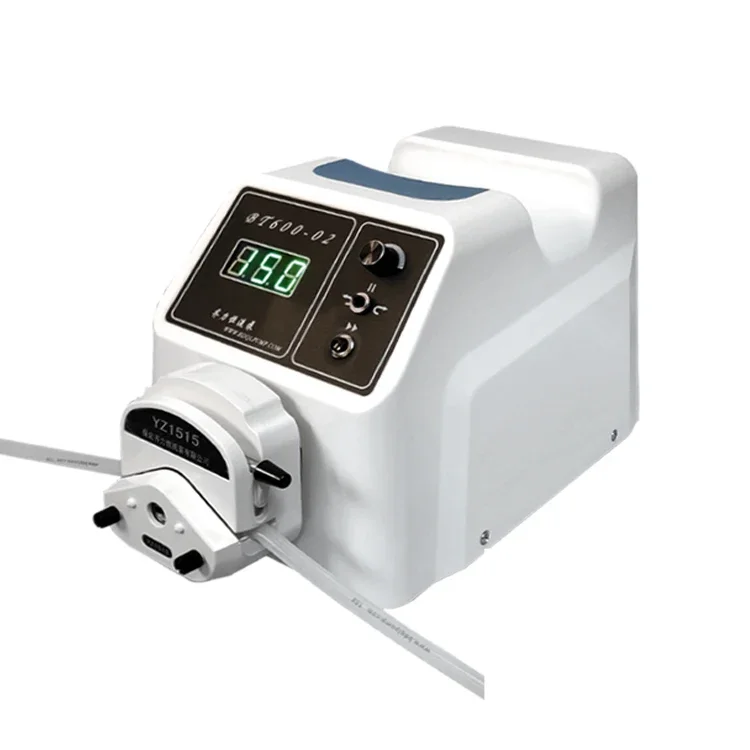 BT600-02 /yz1515pps Peristaltic Pump Foot Pedal Max Flow 2280ml /min Medium Flow Transfer Peristaltic Pump