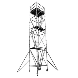 Juego de torre de andamios para construcción eléctrica, set de andamios de 9M y 10M, galvanizado, gran oferta, precio barato