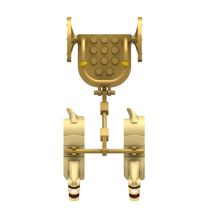 MOC Ancient Egyptian Carriage Model Building Blocks Accessories Wagon Bricks Toys Kids Gift