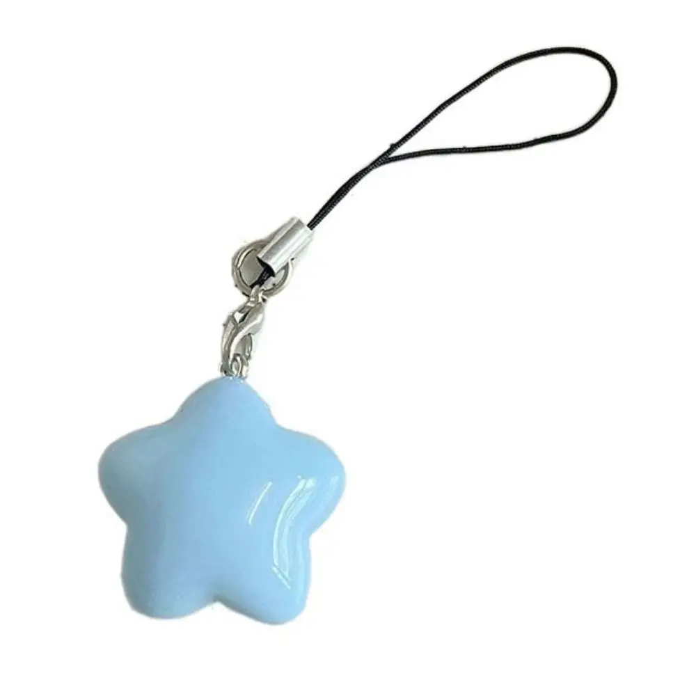

Hanging Cord Star Star Phone Strap Pendant Phone Lanyard Phone Hanging Rope Candy Color Keychain Mobile Phone Chain Girl Jewelry