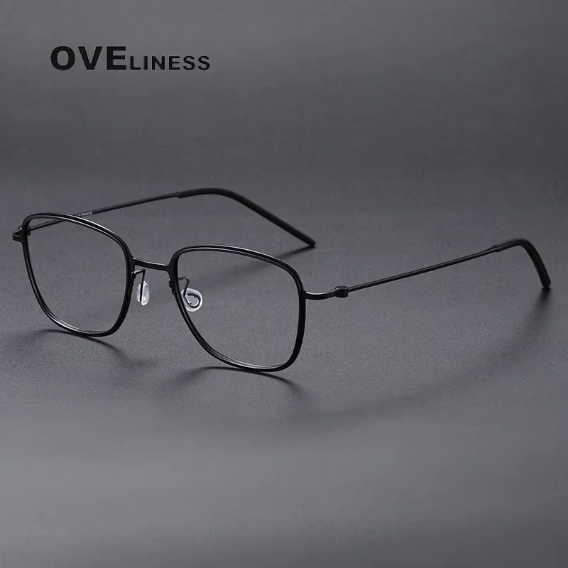

Pure Titanium Glasses Frame for Men Women Retro Round Eyeglasses frames 2025 New Eyewear spectacles