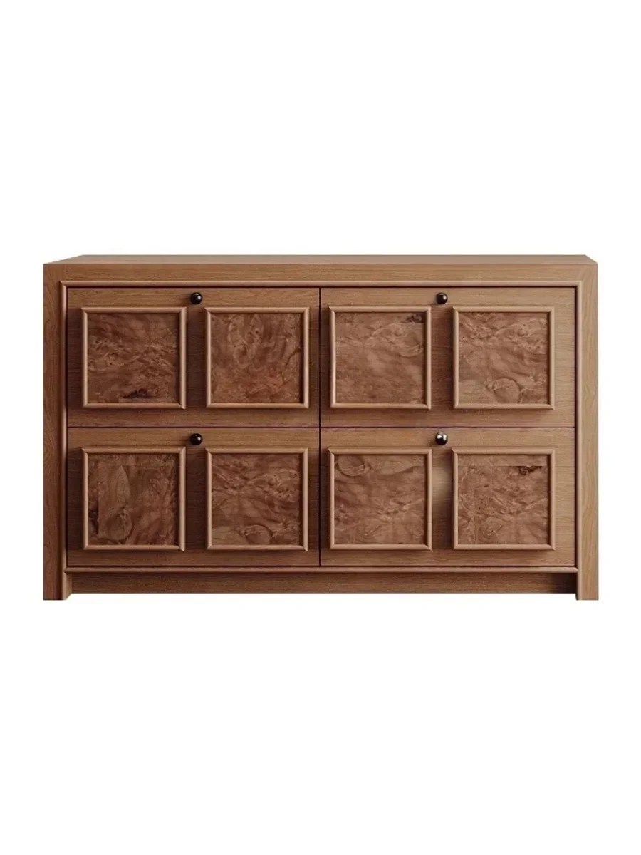 Hot sales Nordic minimalist solid wood drawer cabinet