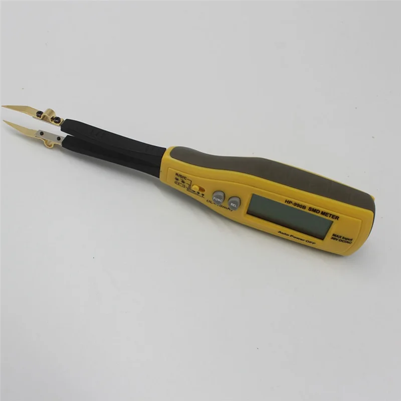 

Цифровой тестер SMD Most-Holdpeak, измеритель емкости, измеритель сопротивления, тест диода/аккумулятора, тестер мощности аккумулятора HP-990B