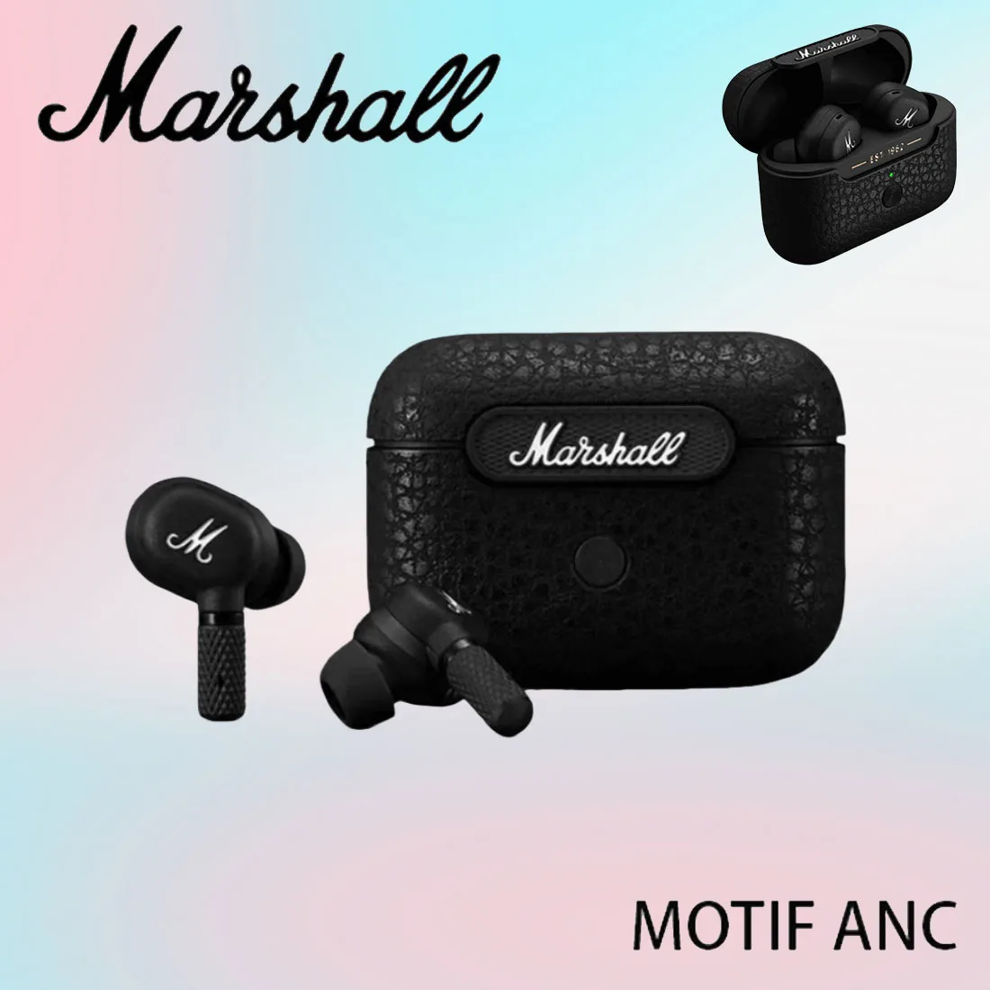 Original Marshall MOTIF ANC véritable Bluetooth 5.2 casque antibruit actif écouteurs intra-auriculaires casque étanche