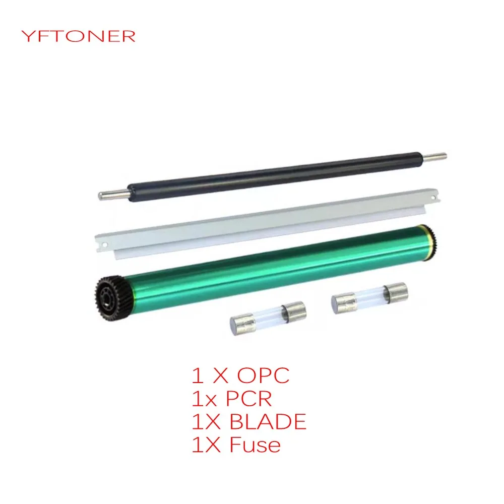 1SET OPC Drum PCR Blade Fuse For Xerox 3200 3117 Pe220 Toner Cartridges