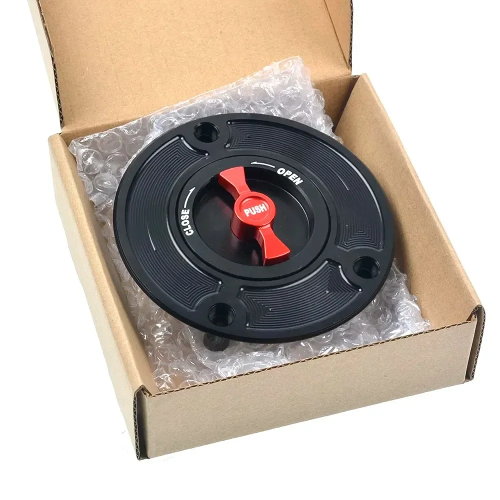 Gas Fuel Tank Cap For Suzuki GSXR600 750 1000 GSXR GSXR1000 K4 K5 K6 K7 K8 K9 2010-2020 SV650 GW250 Bandit GSF 650 1250 GSX1300R view 6