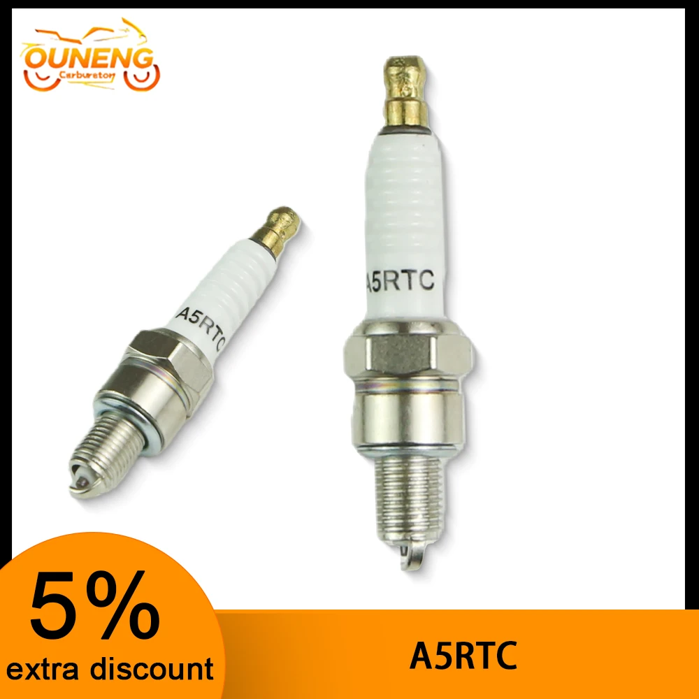Ignition Spark Plug A5RTC Replacement Part For Chinese Scooter ATV Dirt Bike Pit Bike 50cc 70cc 90cc 110cc 125cc Motorbike