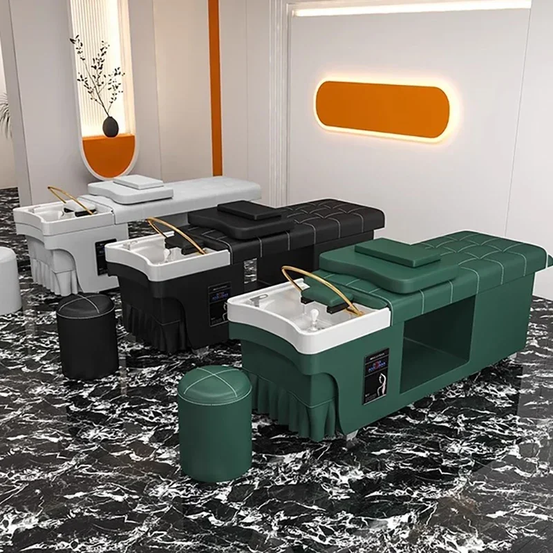 Luxury Beauty Shampoo Modern Chair Living Room Wash Hair Massage Table Thaise Barber Barberia Commercial Furniture Decoration