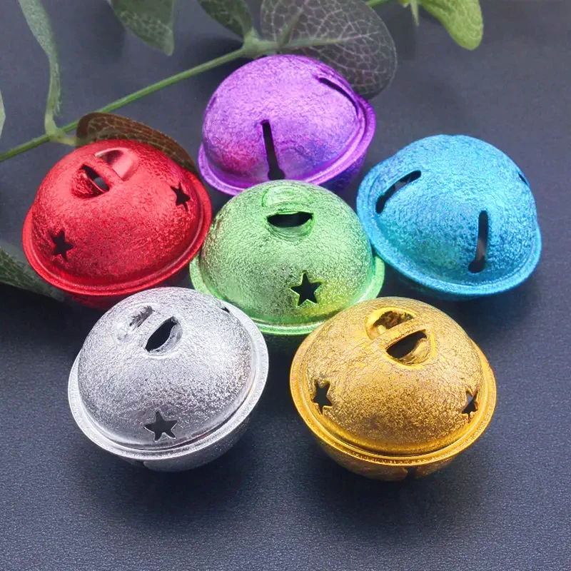 

2Pcs Metal Christmas Bells 4cm For Christmas Tree Wedding Party Family Decoration Supplies DIY Handmade Crafts Accessories