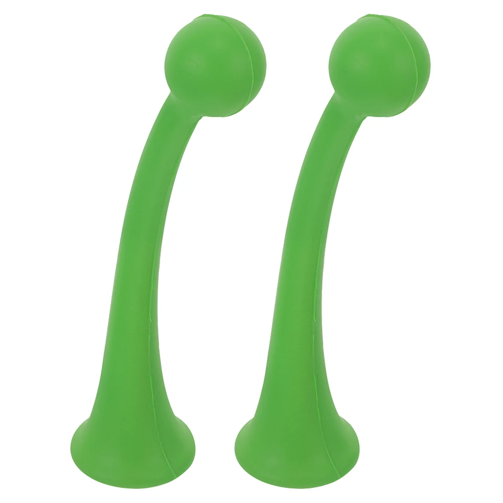 

2pcs Car Roof Decoration 3D Horns Quick Easy Installation Cute Foam Ornament Car Exterior Decor Roof Hood Accessories