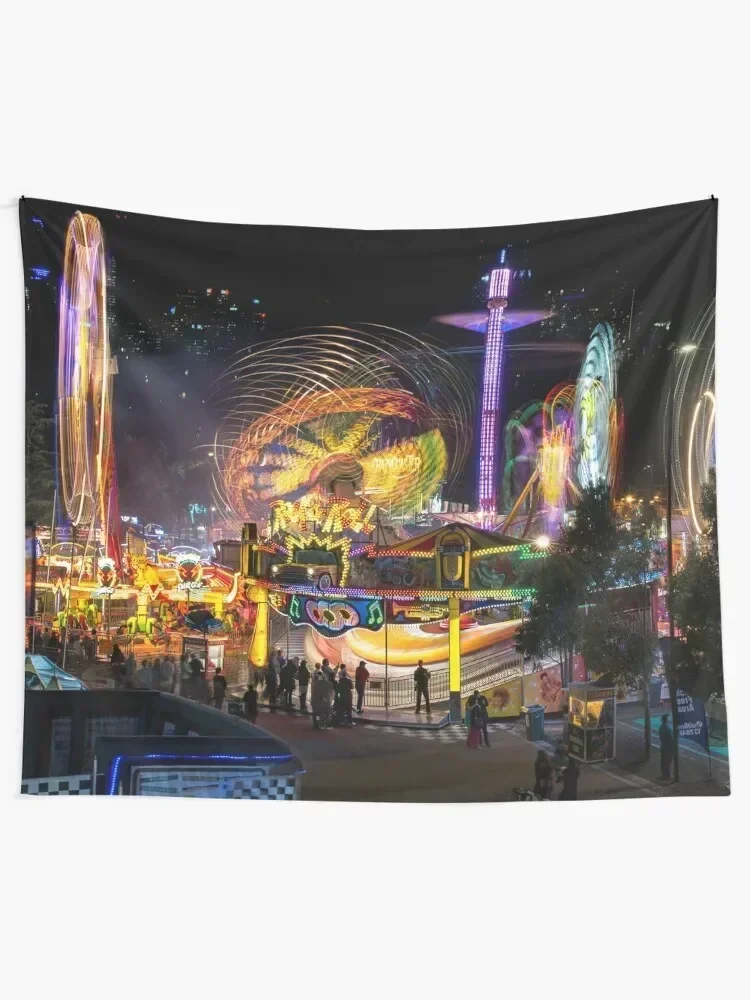 Fairground Attraction (diptych - left side) Tapestry Things To Decorate The Room Decoration Wall Bedroom Deco Tapestry